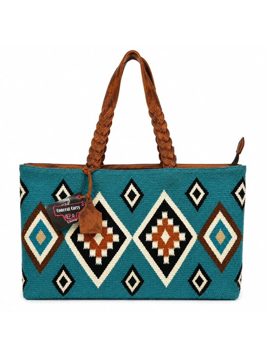 Angel Ranch Handbags - Angel Ranch Western Festival Conceal Carry Large Shoulder Bag NWT